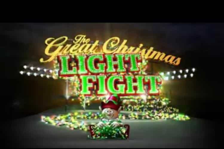 Screenshot from ABC's Great Christmas Light Fight